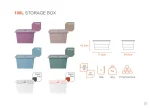 100L Storage Box with tray - Bild 7