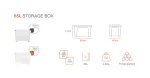 65L Storage Box - Transparent - Image 3