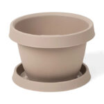 8L GRO (M) Flower Pot + Tray