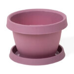 8L GRO (M) Flower Pot + Tray - Image 2