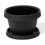 8L GRO (M) Flower Pot + Tray - Image 4