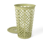 Button Laundry Basket L 46L - Image 3