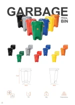 Garbage Pedal Bin 70L - Image 8