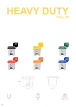 Heavy Duty Pedal Bin 30L - Image 7