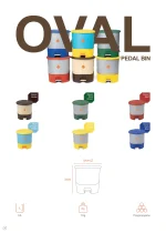 Oval Pedal Bin 14L - Image 7
