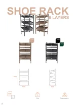 Shoe Rack 6 Layers - Image 3